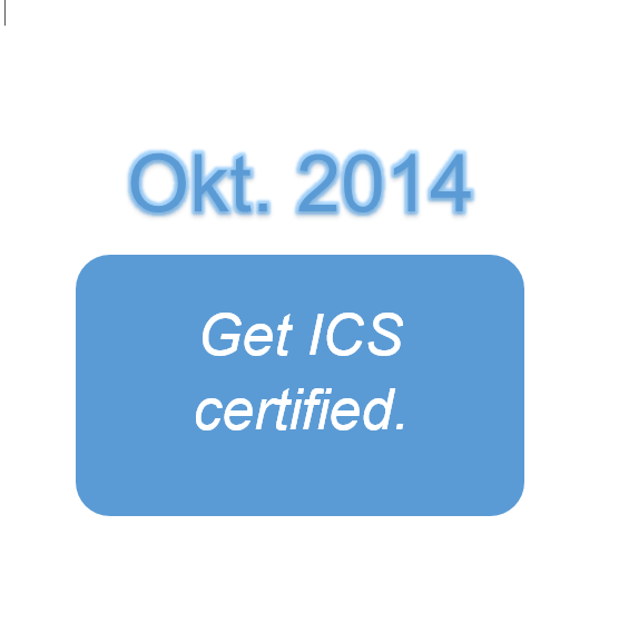 Get ICS certified.