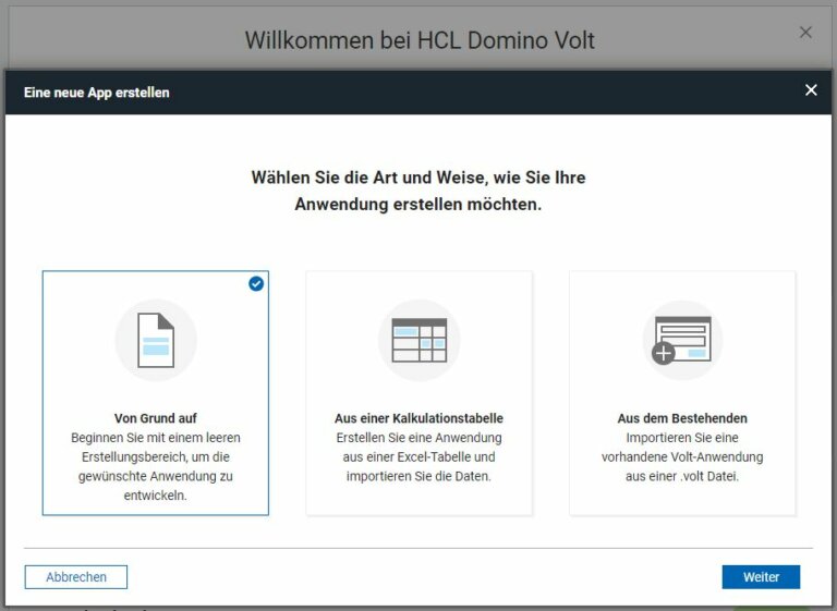 Domino Volt UI