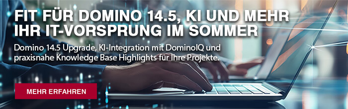 Fit für Domino 14.5, KI und mehr